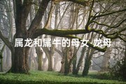 属龙和属牛的母女-龙母牛女情缘：生肖交融的母女情深
