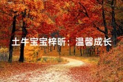 土牛宝宝梓昕：温馨成长之旅