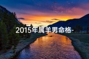 2015年属羊男命格-2015年属羊男性命格解析与运势展望