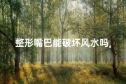 整形嘴巴能破坏风水吗,整形嘴巴影响风水？揭秘面部改造的神秘面纱