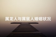 属龙人与属鼠人婚姻状况