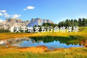 《天干地支五行命格详尽大全解析》