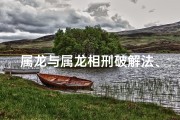 属龙与属龙相刑破解法、属龙相刑破解秘法：化解冲突之道