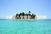 《揭秘八字命卦：你的命理密码是哪一卦象？》