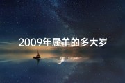 2009年属羊的多大岁数,2009羊年出生者命格揭秘：运势与人生轨迹