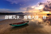 店铺风水：乌龟入住，财运亨通