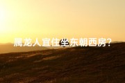 属龙人宜住坐东朝西房？揭秘风水奥秘