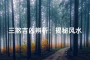 三煞吉凶辨析：揭秘风水布局关键