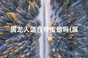 属龙人适合带蜜蜡吗(属龙的能带蜜蜡吗)