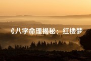 《八字命理揭秘：红楼梦人物命运解析》