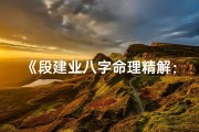 《段建业八字命理精解：揭秘命运奥秘之道》