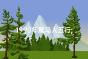 1990年属马人五行;1990年属马五行命格：揭秘马年运势与人生轨迹