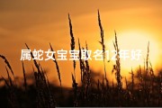 属蛇女宝宝取名12年好吗,属蛇女孩名字2021年名字大全