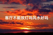 客厅不能放灯吗风水好吗视频—客厅不宜放灯？揭秘风水禁忌与家居布局