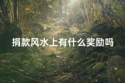 捐款风水上有什么奖励吗_捐款风水奖励揭秘：捐助有惊喜