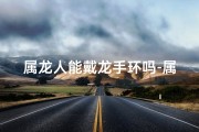 属龙人能戴龙手环吗-属龙人可以戴龙吊坠吗