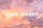 屋内墙角;《屋里墙角风水之谜：影响家居吉凶的关键》
