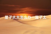 屋子太大怎么办—屋子太满真的影响风水吗？揭秘家居布局禁忌