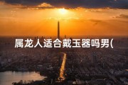 属龙人适合戴玉器吗男(属龙人适合戴玉器吗男生)