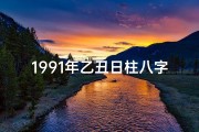 1991年乙丑日柱八字命理—1991乙丑日柱八字揭秘：运势解析与人生启示