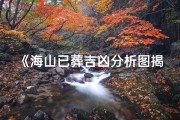 《海山已葬吉凶分析图揭秘：命运轨迹全解析》