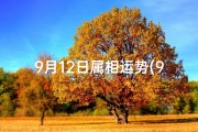 9月12日属相运势(9月12号属狗出生日的命运解析)