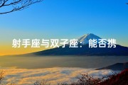 射手座与双子座：能否携手共度婚姻时光？