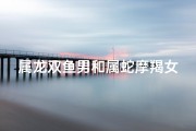 属龙双鱼男和属蛇摩羯女(属龙双鱼女和属鸡摩羯男合适吗)