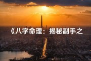 《八字命理：揭秘副手之命格精髓》