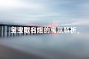 宝宝取名煜的寓意解析，煜字搭配技巧与注意事项
