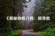 《揭秘命格八格：探寻数字背后的命运奥秘》