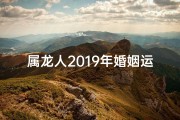 属龙人2019年婚姻运势揭秘：幸福美满之道