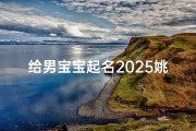 给男宝宝起名2025姚(2025年男孩洋气乳名,牛年简单好听的男宝宝小名)