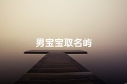 男宝宝取名屿