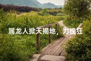 属龙人掀天揭地，力挽狂澜之力