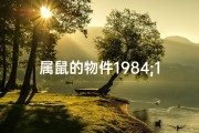 属鼠的物件1984;1984年属鼠应该佩戴什么物件