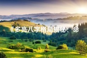 《多亮八字格局揭秘：命十六3的运势解析》