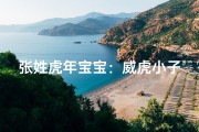 张姓虎年宝宝：威虎小子，未来可期