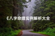 《八字命理实例解析大全宝典》