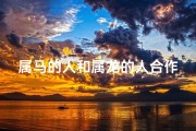 属马的人和属龙的人合作-属马属龙人能否携手共赢？