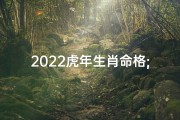 2022虎年生肖命格;《2022虎年生肖运势揭秘：运势与命格的完美融合》