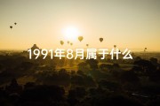 1991年8月属于什么命—1991年8月：揭秘那年的命格运势