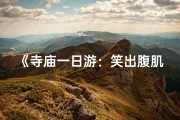 《寺庙一日游：笑出腹肌的佛门奇遇记》