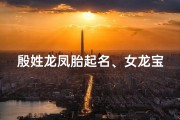 殷姓龙凤胎起名、女龙宝宝取殷字新名，寓意吉祥如意