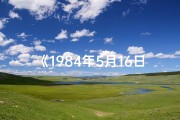 《1984年5月16日：命运转折点》