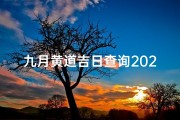 九月黄道吉日查询2020、《九月黄道吉日查询表：把握良辰吉日指南》
