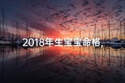 2018年生宝宝命格,2018宝宝命格：新生代运势揭秘
