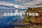 处女座适合跟双子座结婚吗