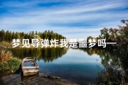 梦见导弹炸我是噩梦吗—梦见导弹追着我炸