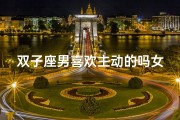 双子座男喜欢主动的吗女人会怎么样-双子座男偏爱主动型女人：魅力无限，心动不已